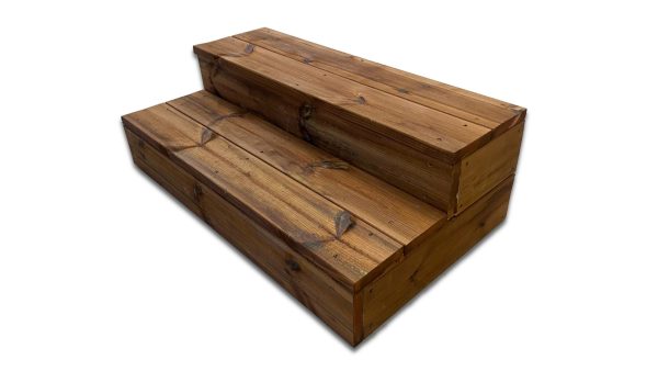 Lesene stopnice 100 cm