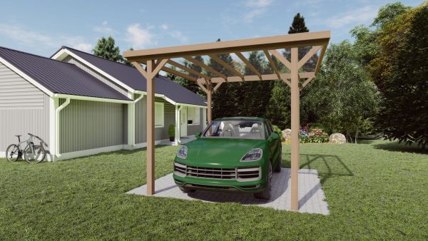 Lesena pergola 3mXXL