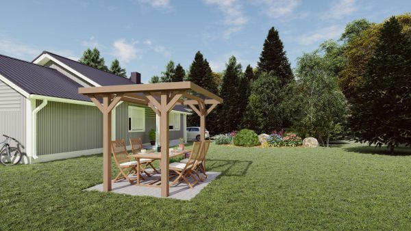 Lesena pergola XS